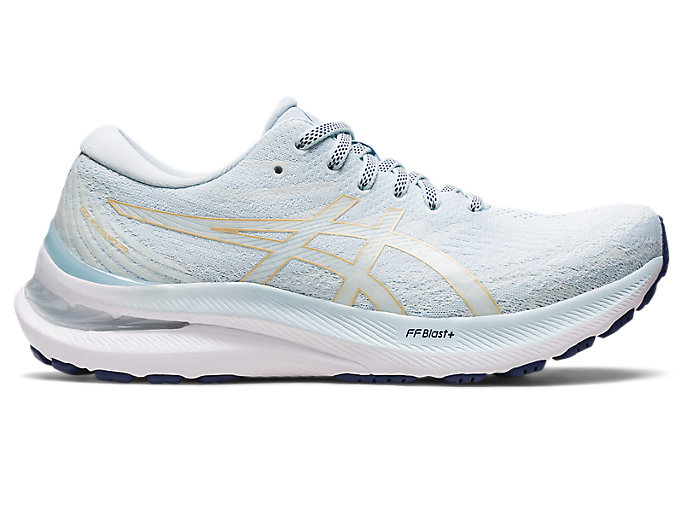 Image 1 of 7 of Women's Sky/Champagne GEL-KAYANO 29 WIDE Women's Running Shoes