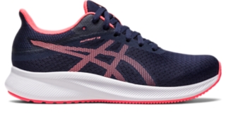 Women s PATRIOT 13 Midnight Blazing Coral Running Shoes ASICS