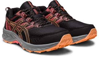 ASICS GEL-VENTURE 9 WOMEN Black/Summer Dune scarpa trail-running