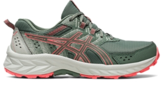 cráter Hacer un nombre Estereotipo Women's GEL-VENTURE 9 | Ivy/Papaya | Running Shoes | ASICS