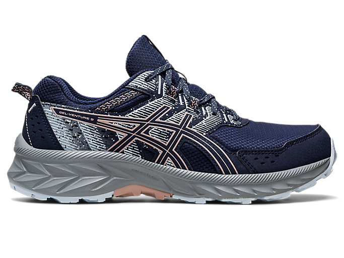 Image 1 of 7 of Women's Midnight/Fawn GEL-VENTURE 9 Trail Running Shoes