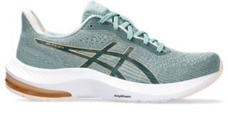 Women s GEL PULSE 14 Ocean Haze Champagne Running ASICS