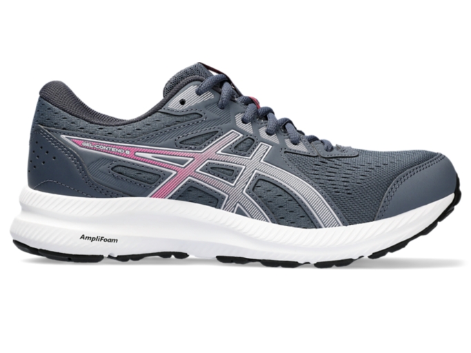 GEL CONTEND 8 WIDE Women Tarmac Lilac Hint Women s Running Shoes ASICS United States