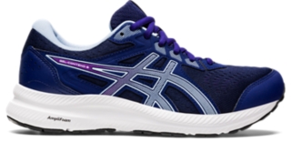 Women's GEL-CONTEND 8 WIDE | Dive Blue/Soft Sky | Running Shoes | ASICS