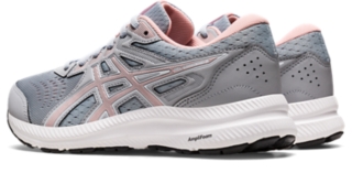 Women s GEL CONTEND 8 Piedmont Grey Frosted Rose Running Shoes