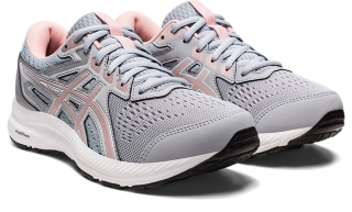 GEL CONTEND 8 Women Piedmont Grey Frosted Rose Women s Running Shoes ASICS United States