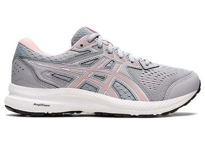 Image 1 of 7 of Women's Piedmont Grey/Frosted Rose GEL-CONTEND 8 Women's Running Shoes & Trainers