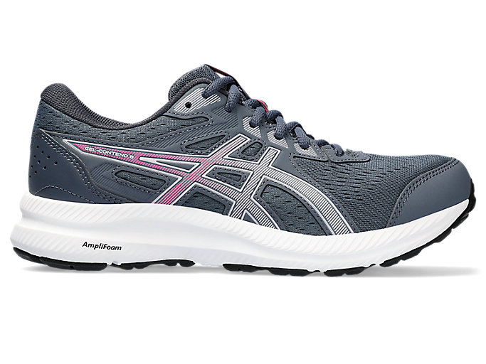 Image 1 of 7 of Women's Tarmac/Lilac Hint GEL-CONTEND 8 Women's Running Shoes