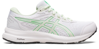 Women's GEL-CONTEND 8 | White/Whisper Green | Running | ASICS Australia