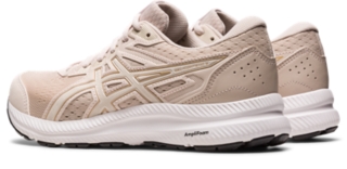 Women's GEL-CONTEND 8, Mineral Beige/Cream, Running Shoes