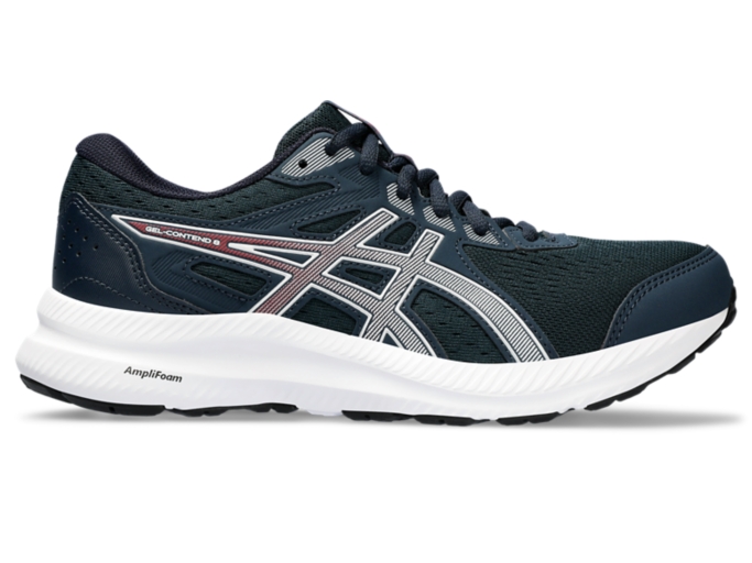 Women's GEL-CONTEND 8 | French Blue/Rose Dust | Running Shoes | ASICS