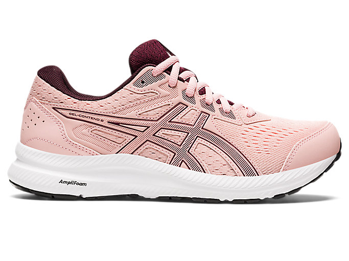Image 1 of 7 of Women's Frosted Rose/Deep Mars GEL-CONTEND 8 Women's Running Shoes