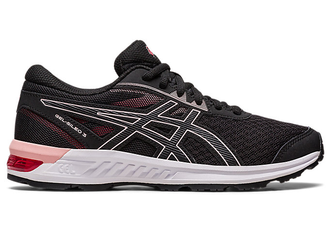 Image 1 of 7 of Women's Black/Frosted Rose GEL-SILEO 3 Women's Running Shoes & Trainers