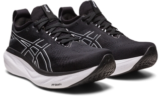 Women's GEL-NIMBUS 25 | Black/Pure Silver | Running Shoes | ASICS