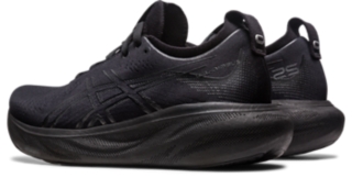 Women's GEL-NIMBUS 25 | Black/Graphite Grey | Running Shoes | ASICS