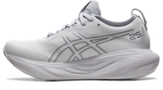 Asics - Gel Nimbus 25 - Piedmont Grey/Pure Silver - Mujer - Neutro