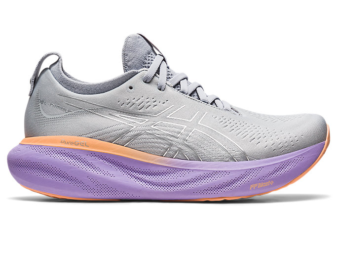 Women's GEL-NIMBUS 25 | Piedmont Grey/Pure Silver | Running Shoes | ASICS
