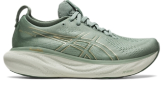 Women's GEL-NIMBUS 25, Slate Grey/Champagne, Running