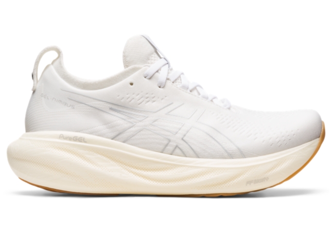 Women's GEL-NIMBUS 25 | White/White | Running Shoes | ASICS