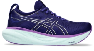 GEL NIMBUS 25 Women Dive Blue Soothing Sea Women s Running Shoes ASICS Outlet DE