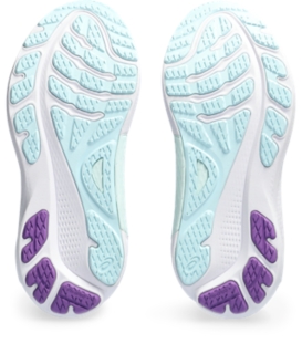 Women's GEL-KAYANO 30, White/Cyber Grape, Running Shoes