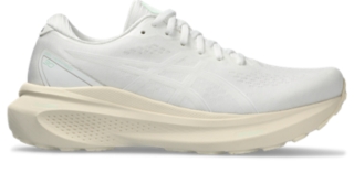 Asics white womens running hot sale shoes