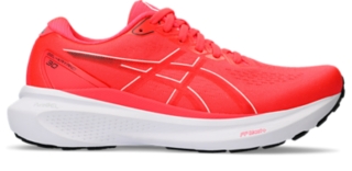 Women's GEL-KAYANO 30, Diva Pink/Electric Red, Running Shoes
