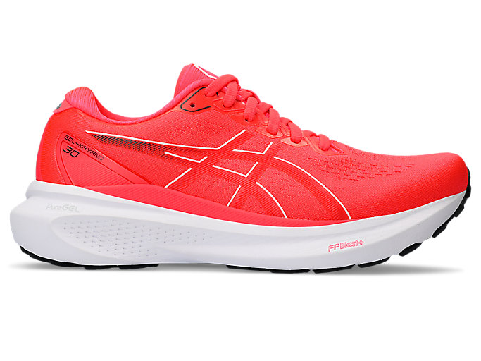 Image 1 of 7 of Women's Diva Pink/Electric Red GEL-KAYANO 30 Women's Running Shoes