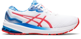 Women's GT-1000 11 | White/Electric Red | Running Shoes | ASICS