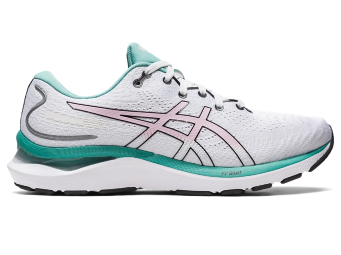 Chaussures de Running Asics Gel Cumulus 24 Noir Rose Femme