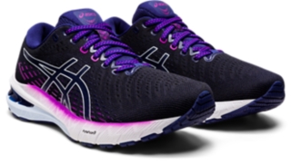 asics Malla Running Mujer - Visibility - french blue/digital grape