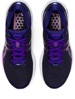 asics Malla Running Mujer - Visibility - french blue/digital grape