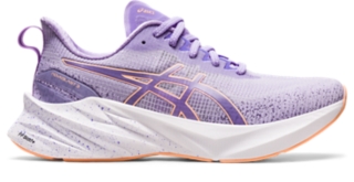 Purple asics on sale running shoes