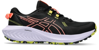 GEL EXCITE TRAIL 2 Women Black Sun Coral Women s Trail Running Shoes ASICS United States