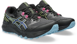 GEL SONOMA 7 Women Black Deep Ocean Women s Trail Running Shoes ASICS United States