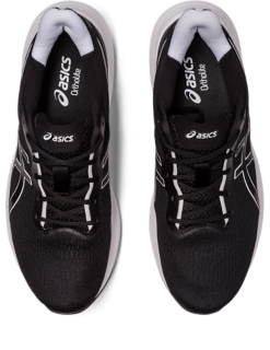 Women s GEL PULSE 14 WIDE Black White Running Shoes ASICS