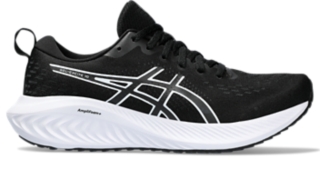 Asics black and white womens shoes sale