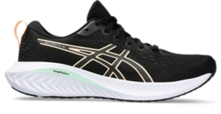 Women's GEL-EXCITE 10 | Black/Apricot Crush | Running | ASICS UK