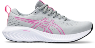 Women's GEL-EXCITE 10 | Piedmont Grey/Hot Pink | Running Shoes | ASICS