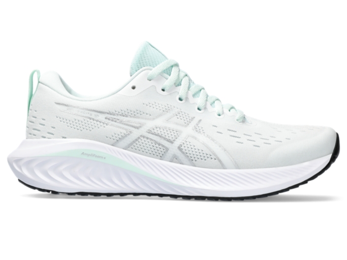 Women's GEL-EXCITE 10, White/Pure Silver, Running Shoes