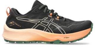 Women's GEL-TRABUCO 11 | Black/Apricot Crush | Running Shoes | ASICS