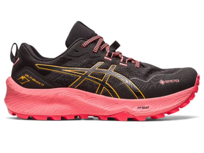 Women's GEL-TRABUCO 11 GTX | Black/Sandstorm | Running Shoes | ASICS