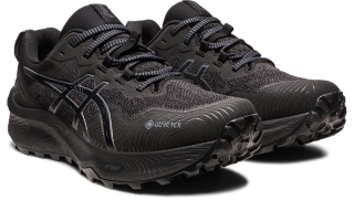 GEL-Trabuco 11 GTX | BLACK/CARRIER GREY | レディース ランニング