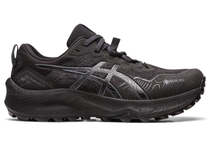 Women's GEL-TRABUCO 11 GTX | Black/Carrier Grey | Running Shoes | ASICS