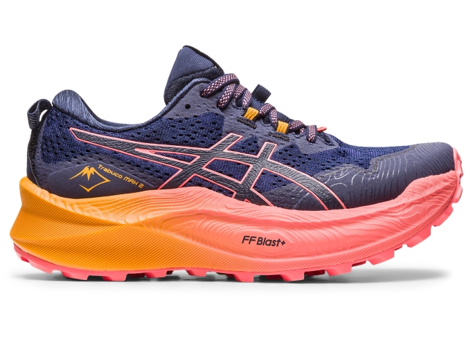 Women's Trabuco Max 2 | Midnight/Papaya | Running Shoes | ASICS