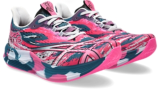 Women's NOOSA TRI 15 | Restful Teal/Hot Pink | Running Shoes | ASICS