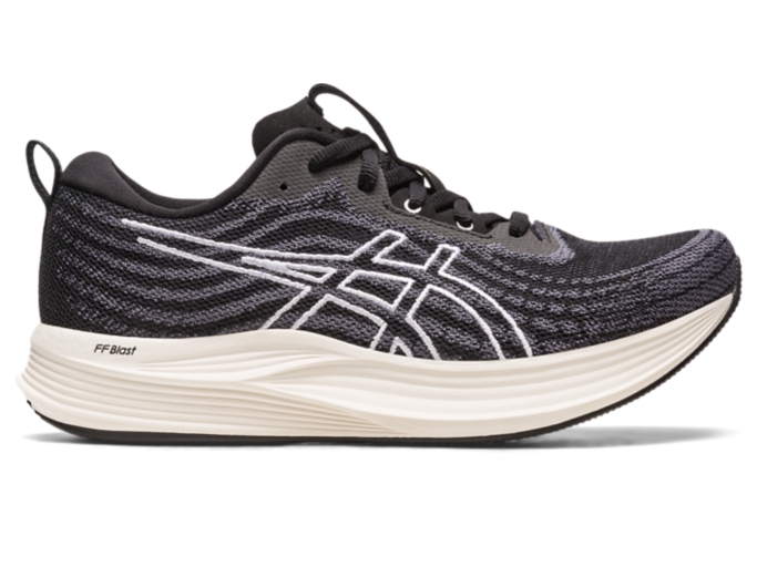 Women's EvoRide SPEED | Black/White | Running Shoes | ASICS