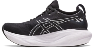 Women's 25 WIDE | Black/Pure Running Shoes | ASICS