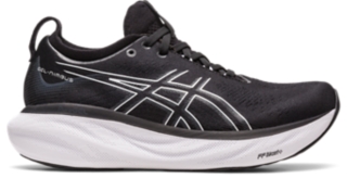 GEL-NIMBUS 25 WIDE | Women | BLACK/PURE SILVER | Women's Running Shoes | ASICS Malaysia