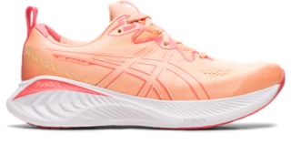 GEL CUMULUS 25 D WIDE Women Summer Dune Light Orange Womens Running Shoes ASICS Australia